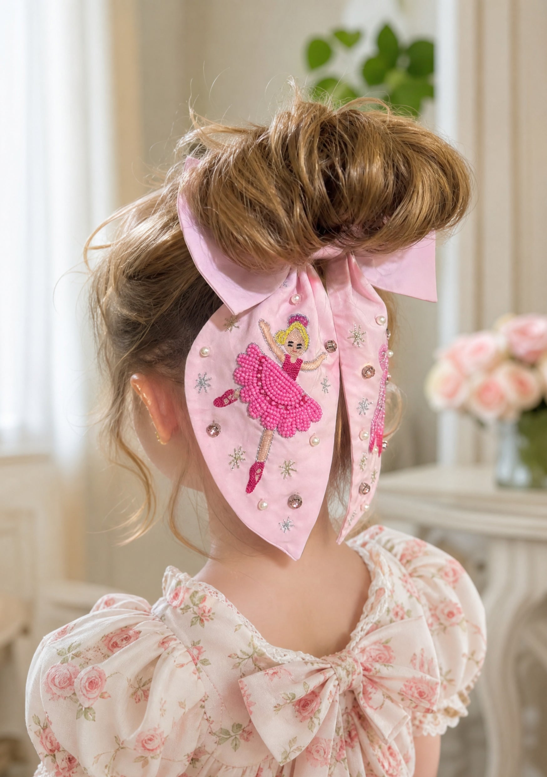 BALLERINA PINK HAIR TIE