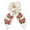 BUTTERFLY WHITE HAIR TIE