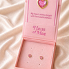 LOVE HEART STUDS