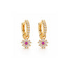FLOWER CHARM EARRINGS