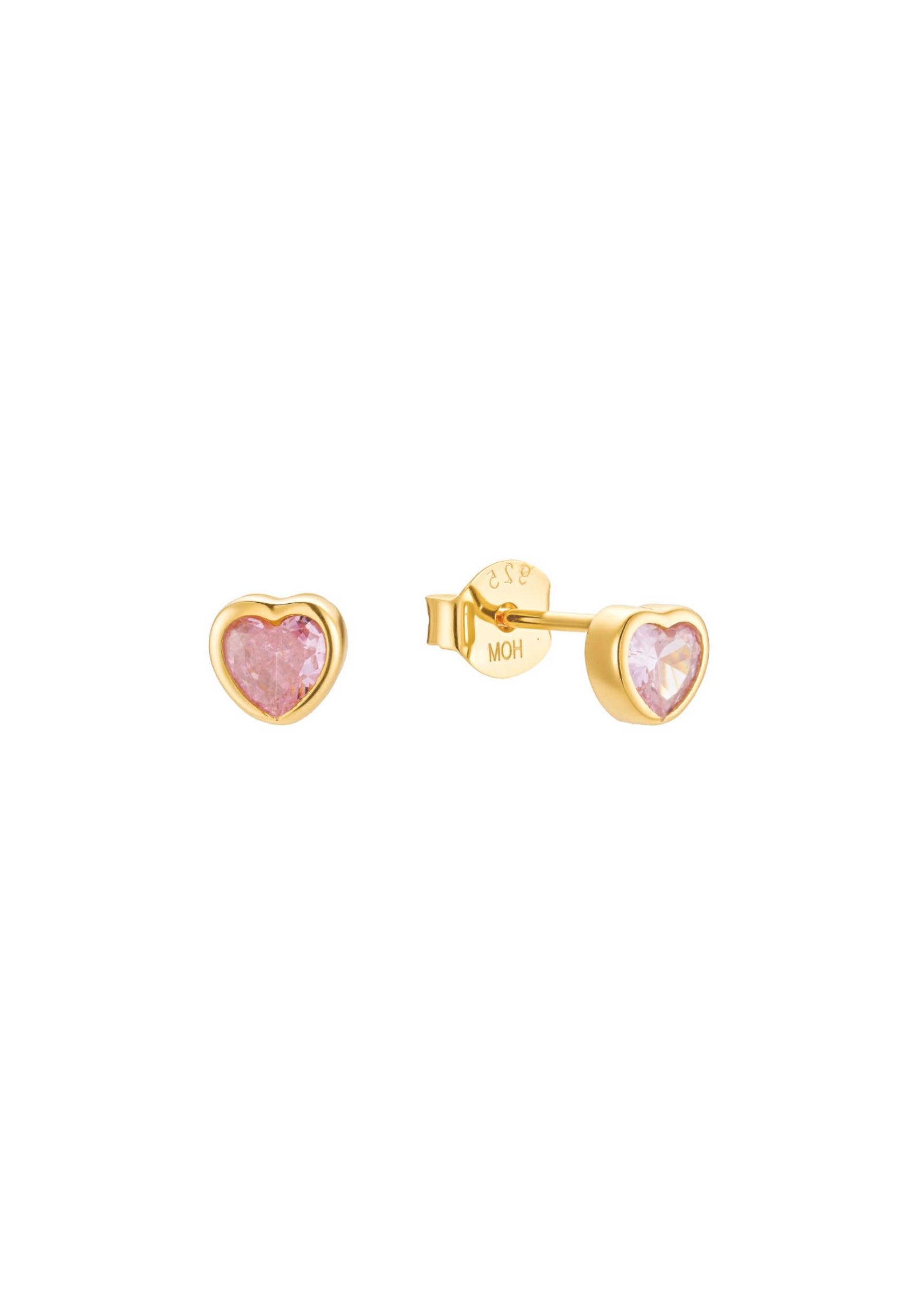 LOVE HEART STUDS