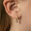LOVE HEART CHARM EARRINGS