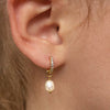 PEARL CHARM EARRINGS