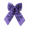 FLOWER PURPLE BOW