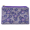 PURPLE FLOWER PURSE