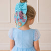 BLUE SHELL HAIR TIE BLUE