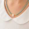 TURQUOISE PEARL NECKLACE