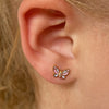 BUTTERFLY STUDS