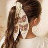 BUTTERFLY WHITE HAIR TIE