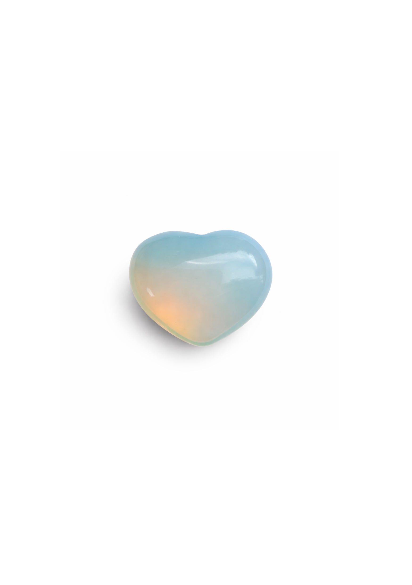 OPALITE LOVE HEART GEMSTONE