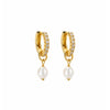 PEARL CHARM EARRINGS