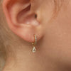 CRYSTAL CHARM EARRINGS