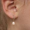 PEARL CHARM EARRINGS